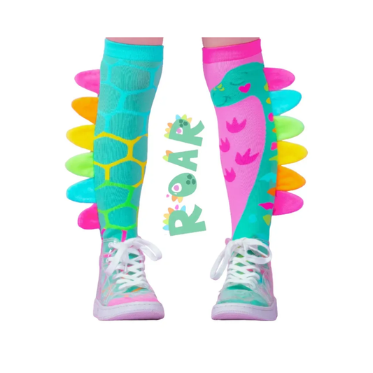 Medias Madmia Dino Roar con Escamas 3D