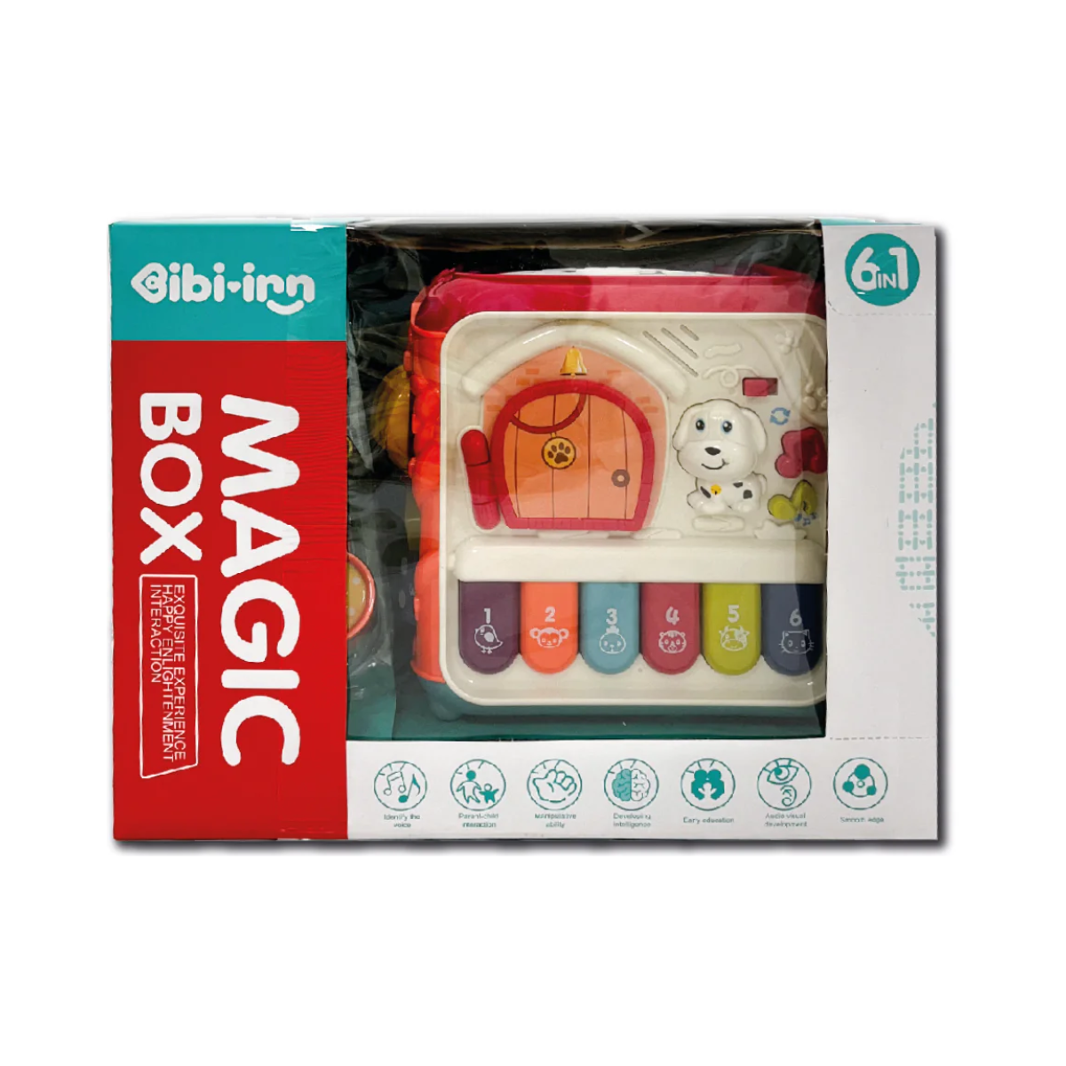 Magic Box Cubo De Actividades 6 en 1