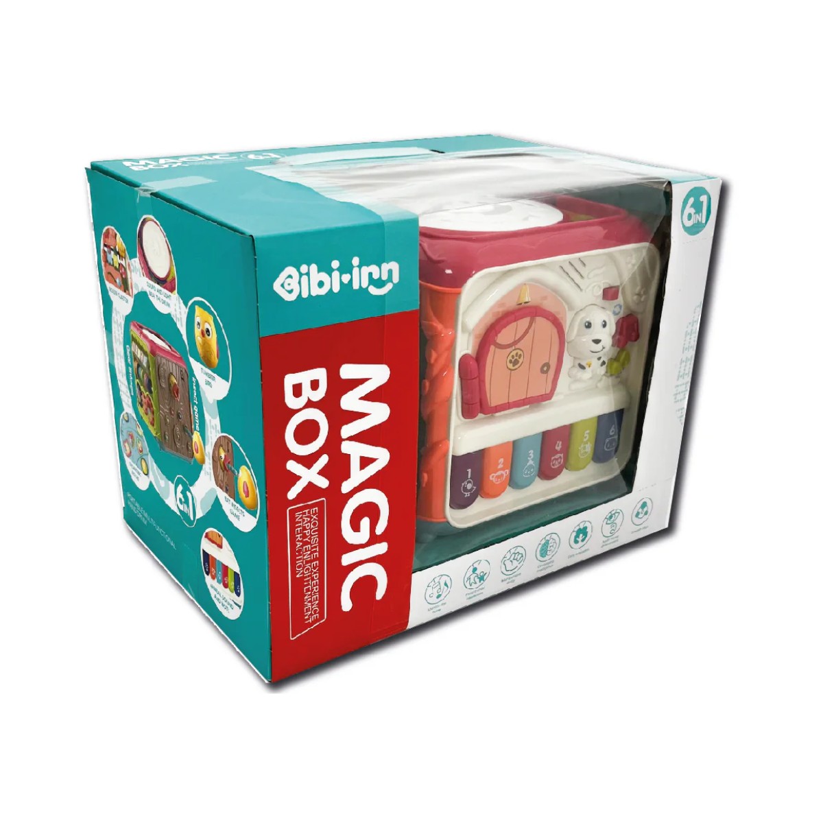 Magic Box Cubo De Actividades 6 en 1