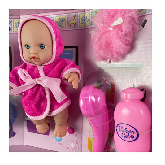 Muñeco Bebe Con Sonido Y Accesorios