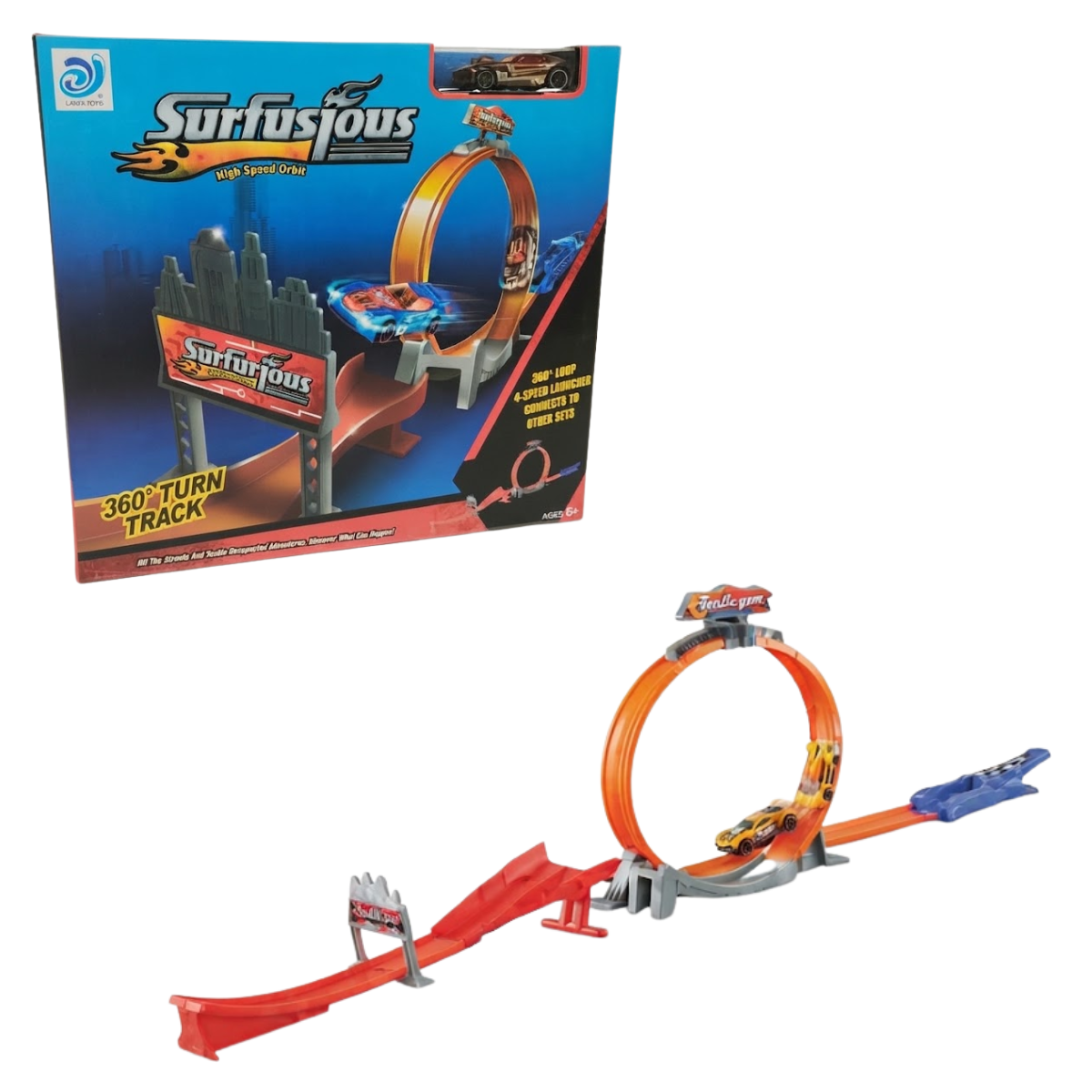 Pista  De autos Jump Loop 360