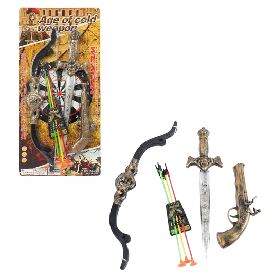Set de Arco y Flecha con Espada Juguete