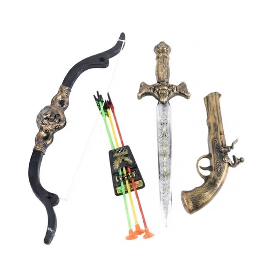 Set de Arco y Flecha con Espada Juguete