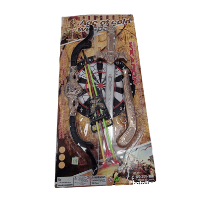 Set de Arco y Flecha con Espada Juguete
