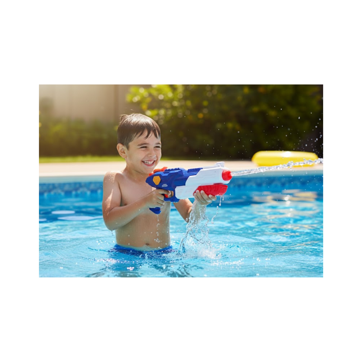 Pistola de Agua a Presión Color Único 40×6×19 cm