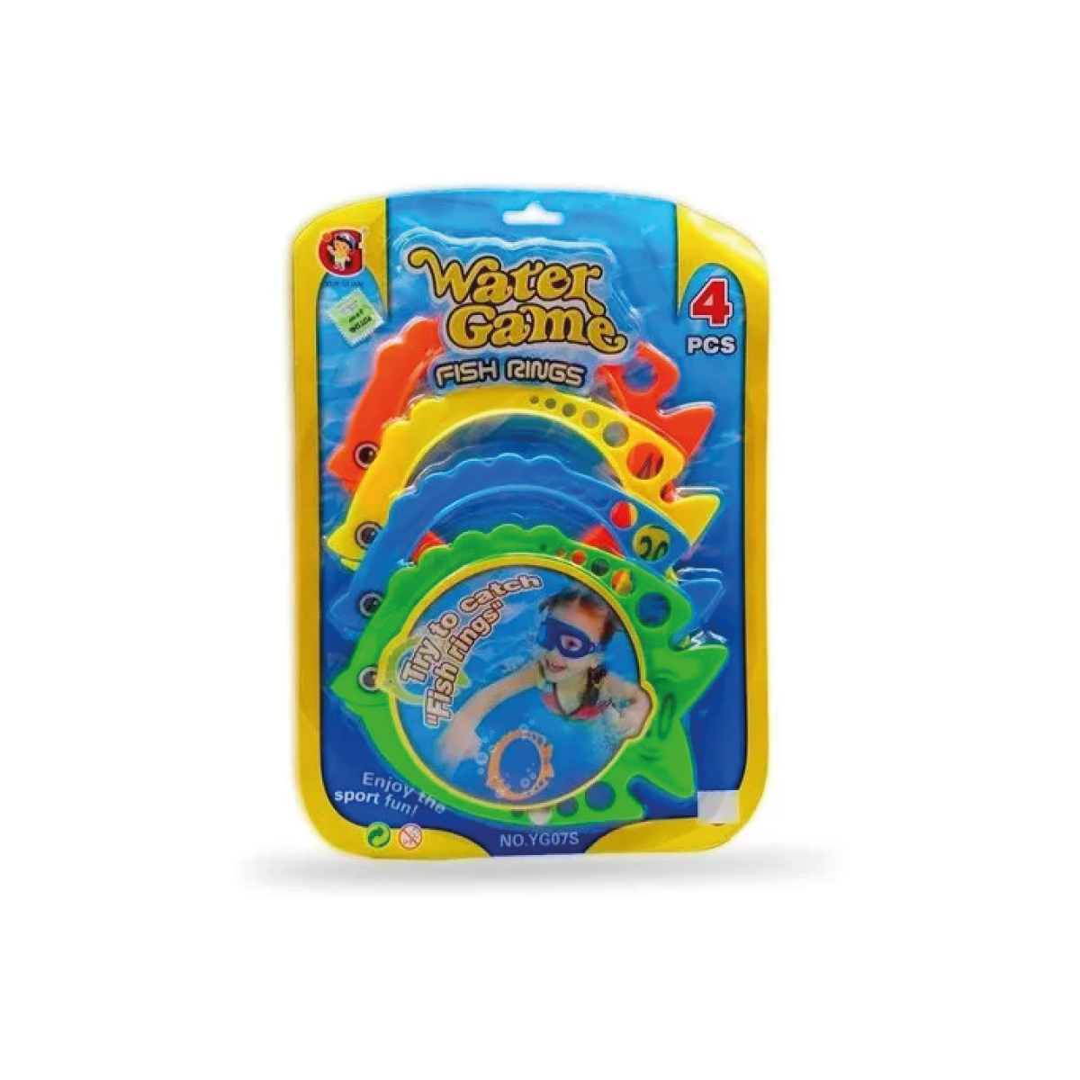 Set de juego de pileta Peces x4