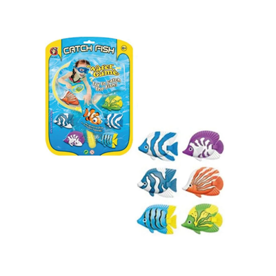 Set de juego de pileta Peces x6