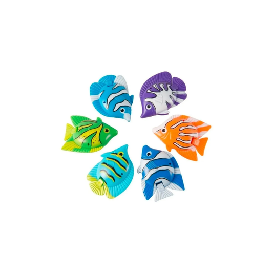 Set de juego de pileta Peces x6