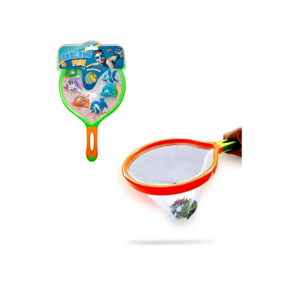 Set de juego de pesca con Peces y red