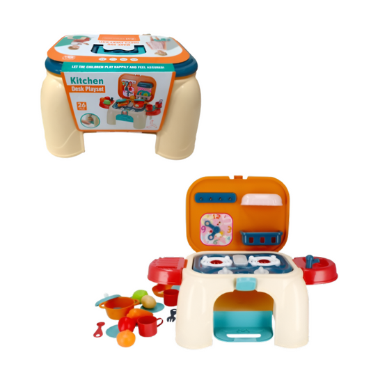 Set de Cocina Con Asiento