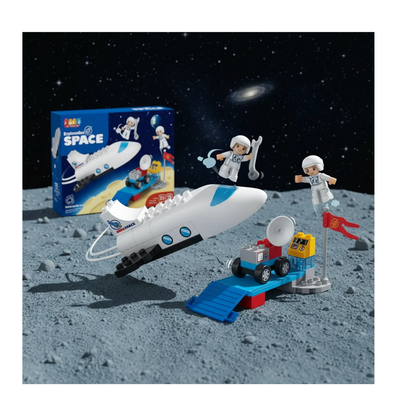 Cohete Espacial Para Armar 35 Piezas
