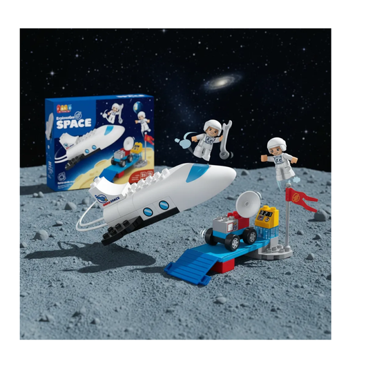 Cohete Espacial Para Armar 35 Piezas