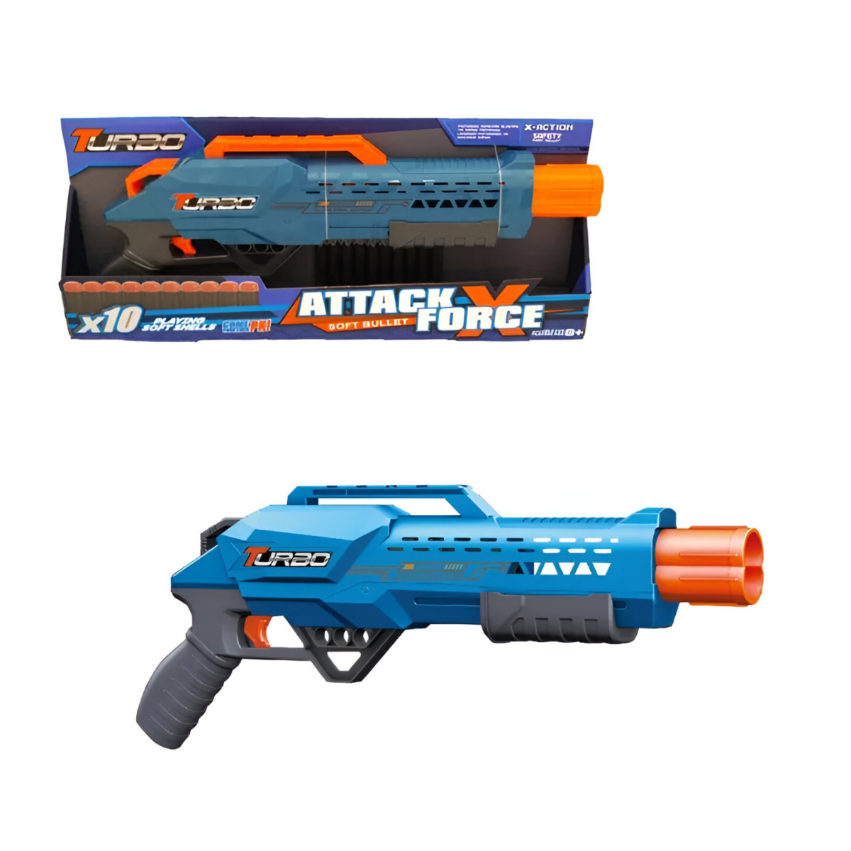 Pistola Lanza Dardos Attack Force