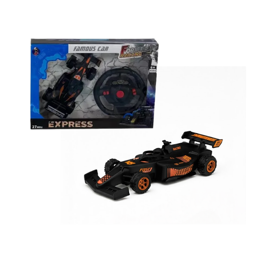 Auto a Radio Control Estilo F1 Azul o Naranja