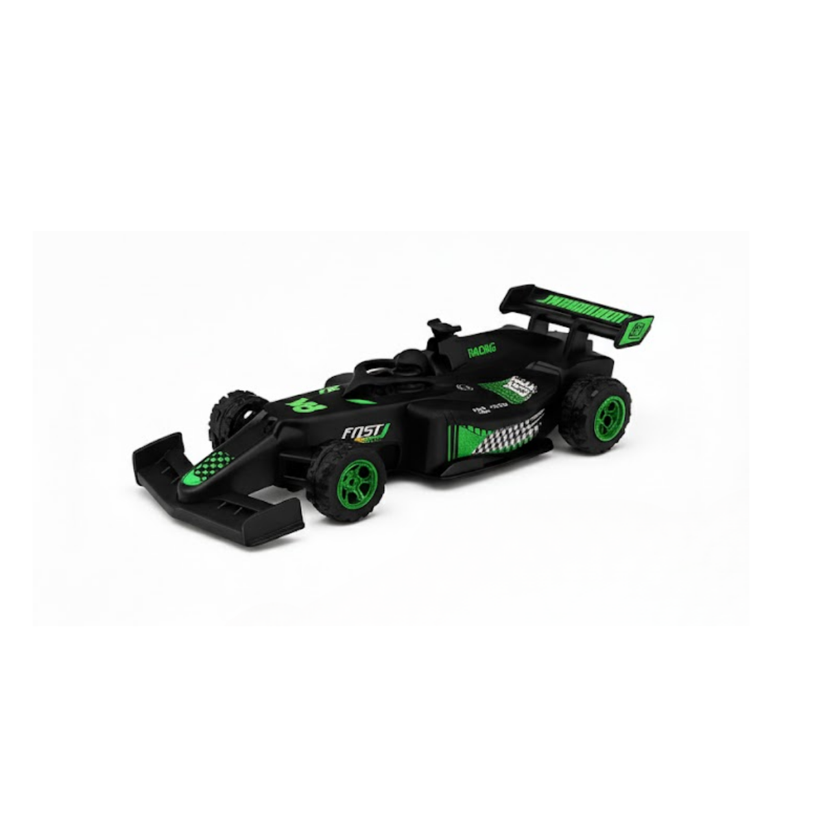 Auto a Radio Control Estilo F1 Amarillo o verde