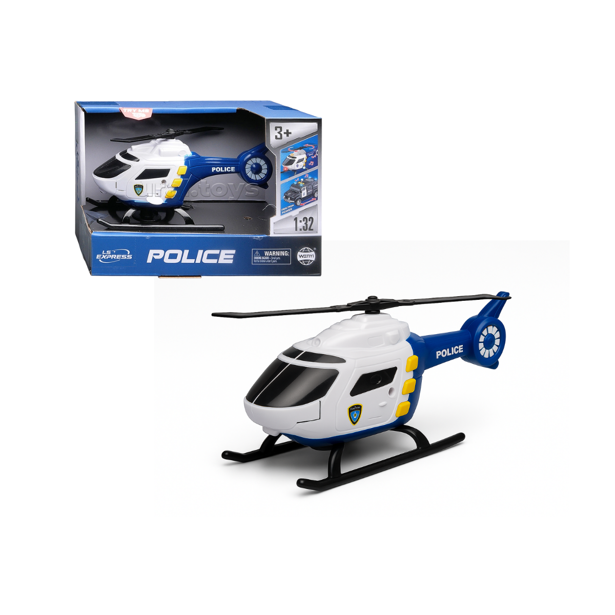 Helicóptero con Luces y Sonidos