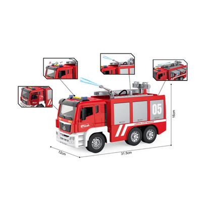 Camion de Bomberos con Luces y Sonidos