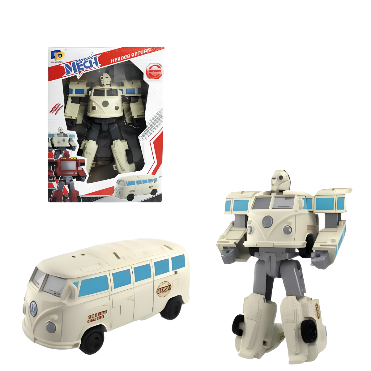 Robot Transformer Heroes Return con Camioneta