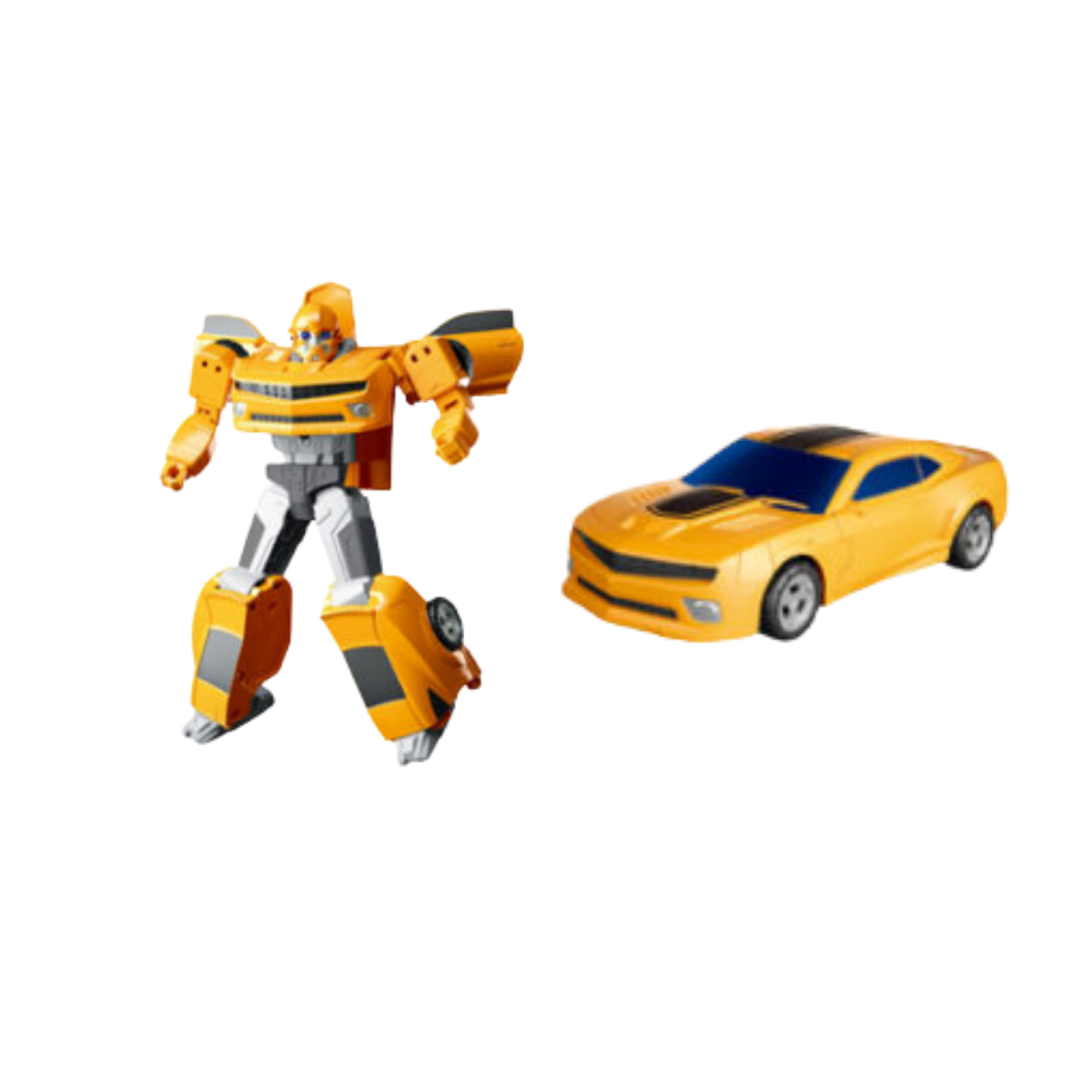 Robot Transformer Heroes Return Mustang Amarillo