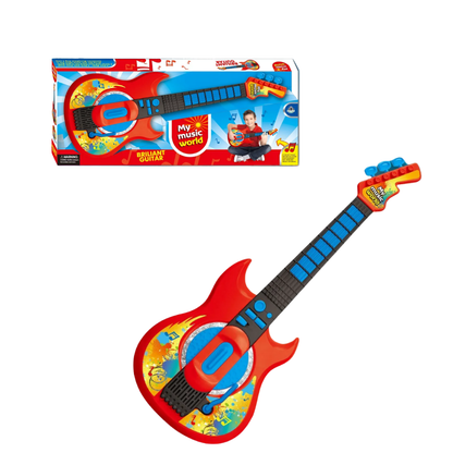 Guitarra Para Niños Musical Eléctrica Con Botones