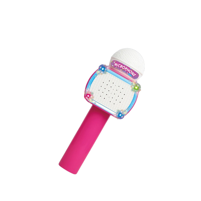 Micrófono Inalámbrico Infantil con Luz y Música