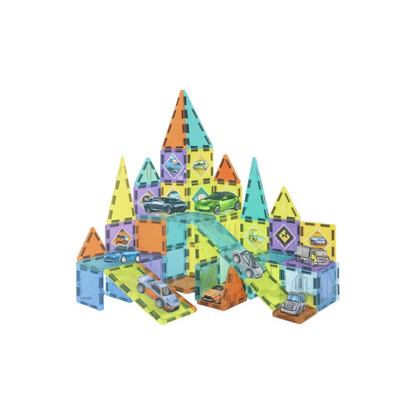 Juego Bloques Magneticos de 75 Piezas
