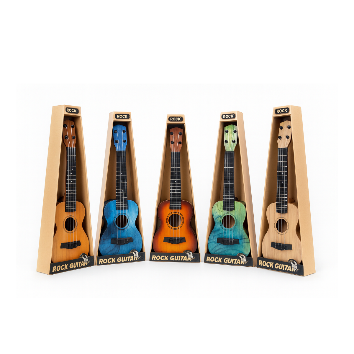 Ukelele Infantil Color Marron