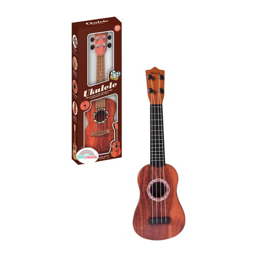 Ukelele Infantil de madera en 3 colores