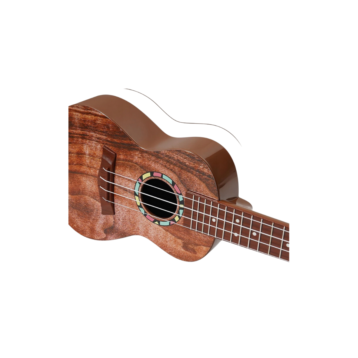 Ukelele Infantil de madera en 3 colores