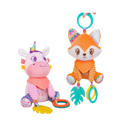 Peluche Colgante Sensorial Unicornio con Mordillos