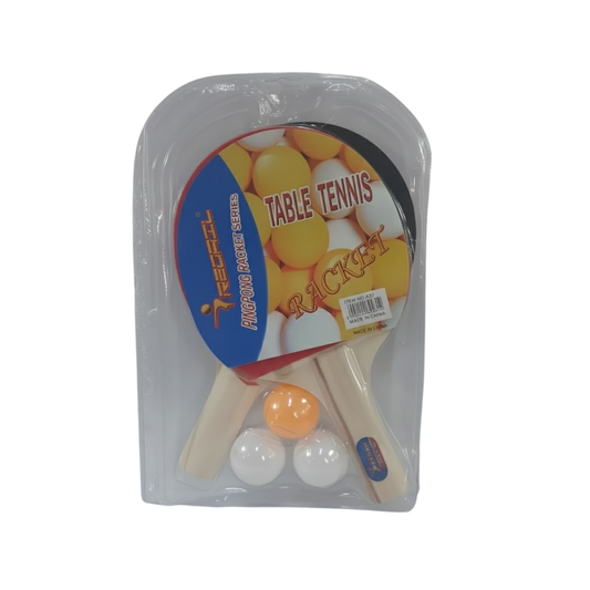 Set de Ping Pong con 2 Paletas + 3 Pelotas