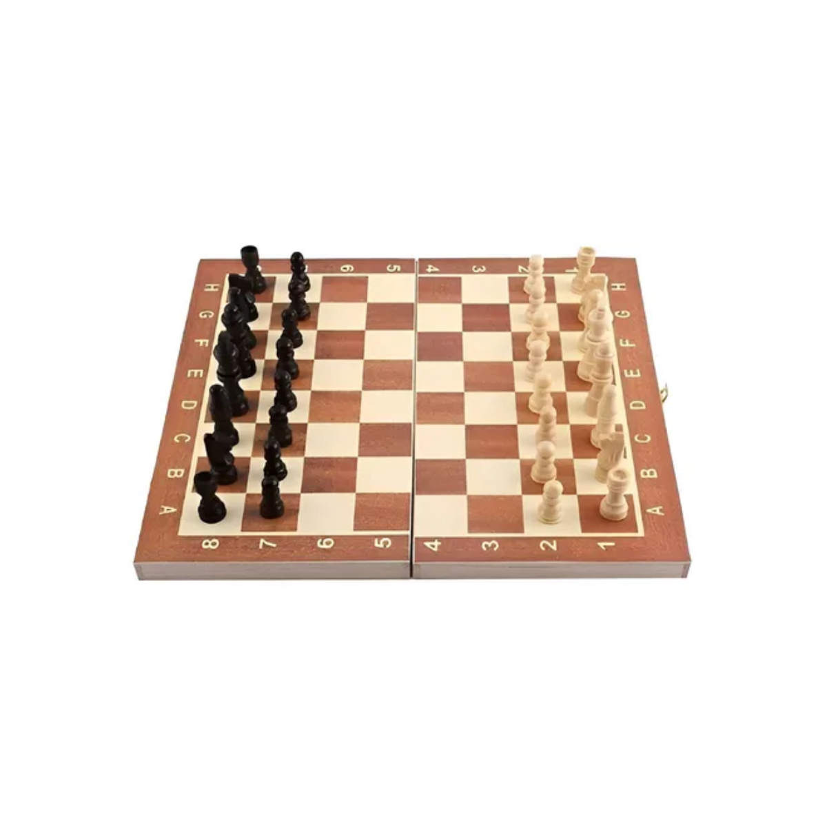 Tablero Ajedrez Madera 2 en 1