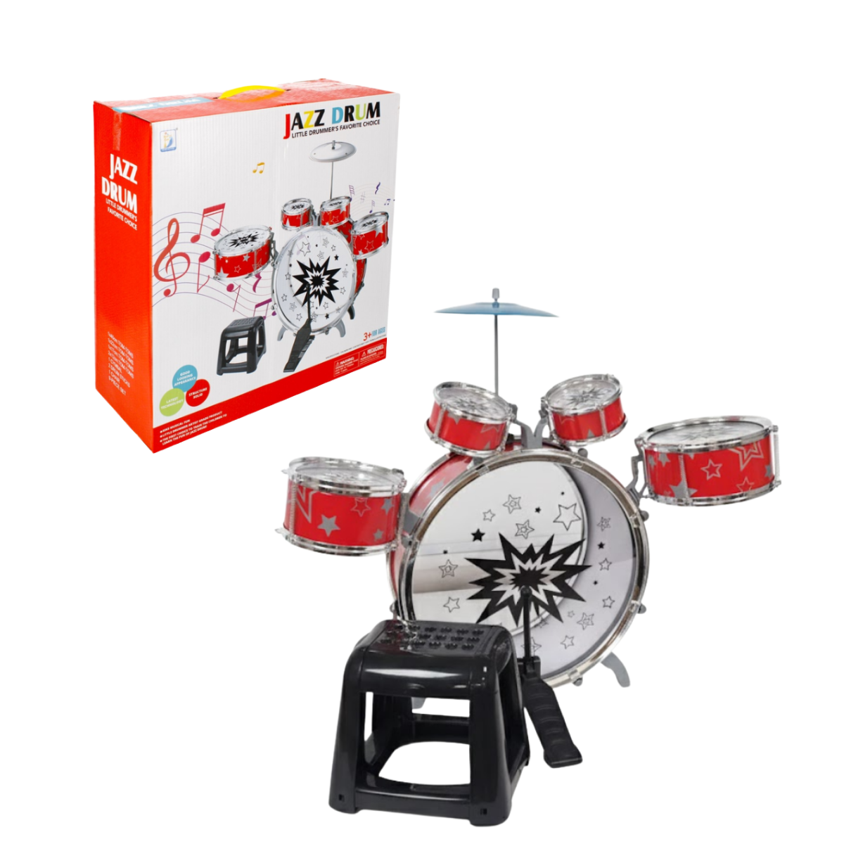 Batería Infantil Jazz Set Completo