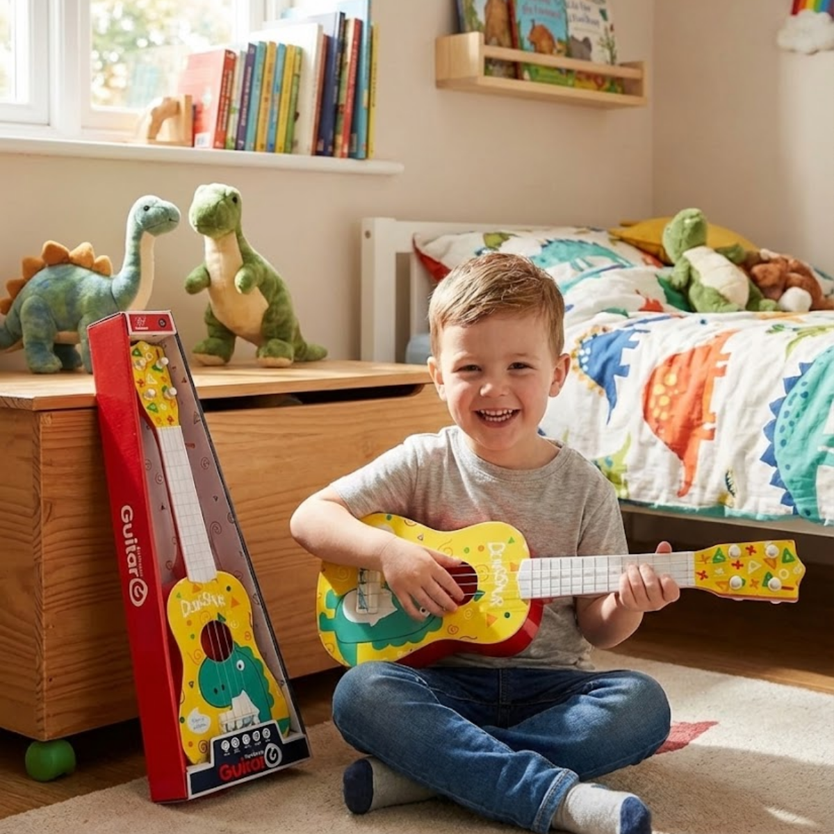 Guitarra Infantil Dino