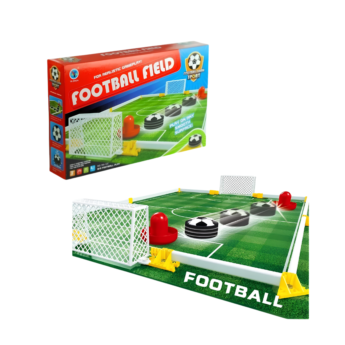 Juego de Mesa de Futbol Portátil Estilo Tejo