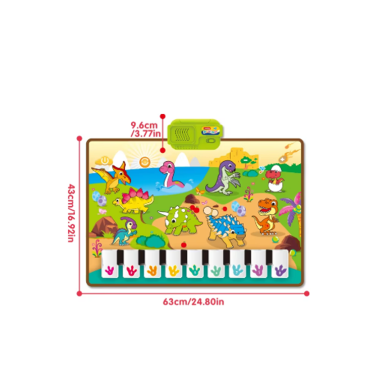 Alfombra para Bebé de Piano