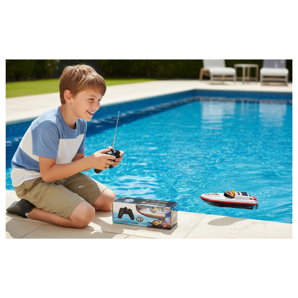 Lancha a Control Remoto