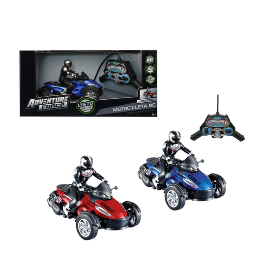 Moto a Control Remoto 3 Ruedas Motor Adventure Force