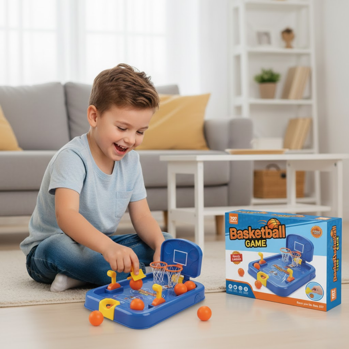 Juego de Mesa Básquetball Shot con Lanzador 1 aro