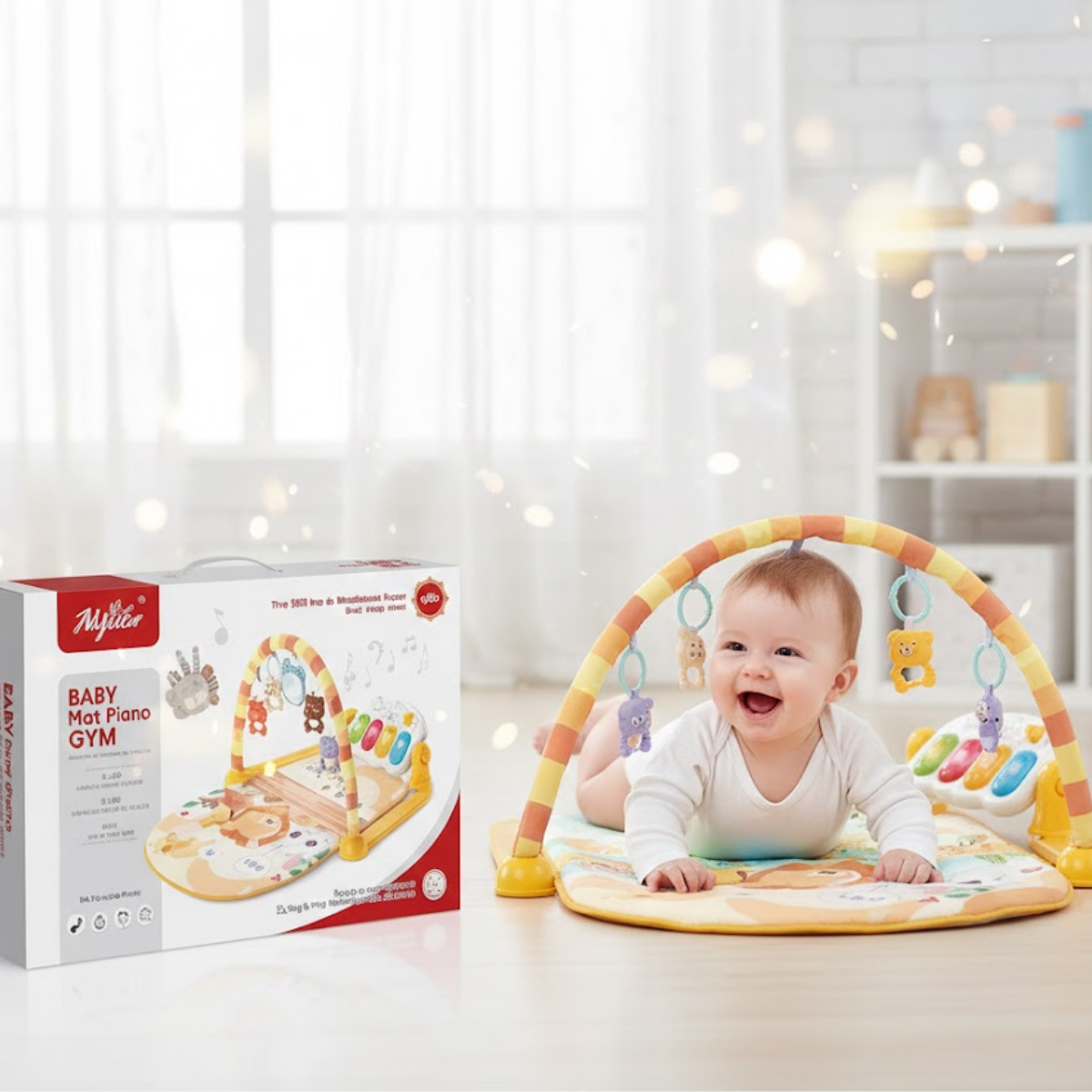 Gimnasio de Bebé Piano Diseño León