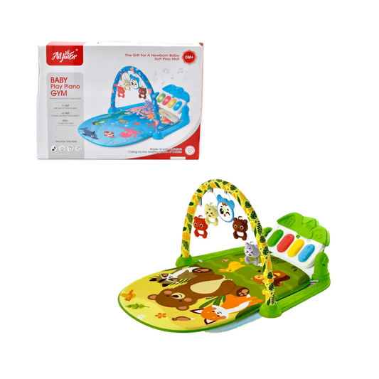 Gimnasio de Bebé Piano Animales Diseño Oso y Zorro