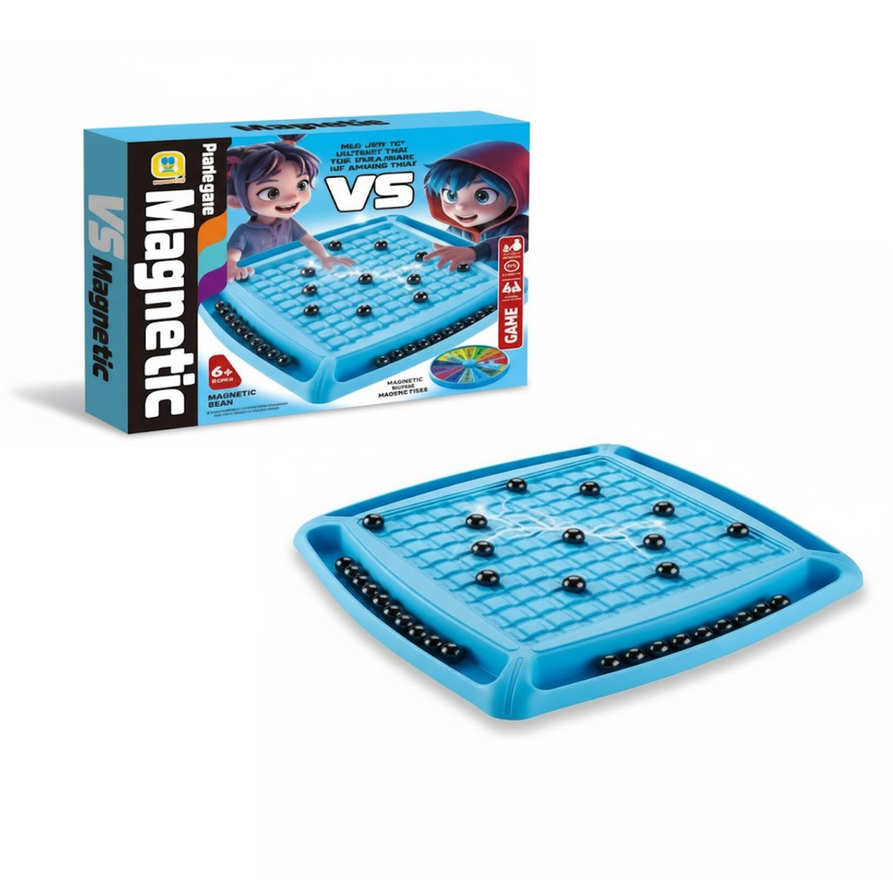 Juego De Ajedrez Magnético Portátil – Con Imanes, Piezas De Molde, Para Viajes, Camping Y Regalos