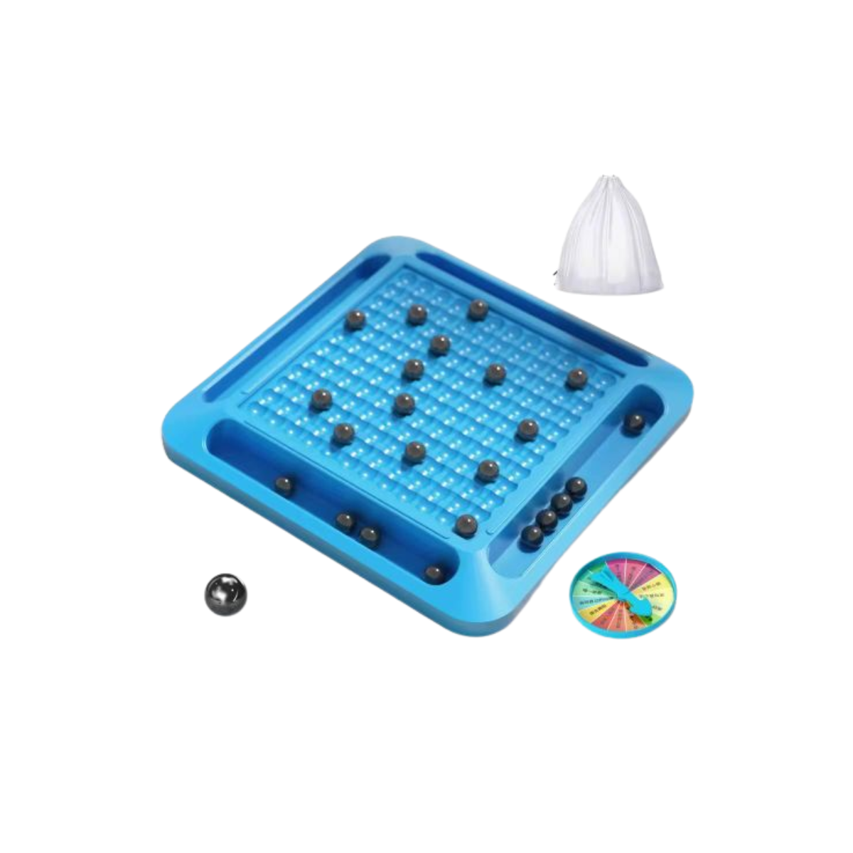 Juego de Mesa Magnético con 20 Bolillas