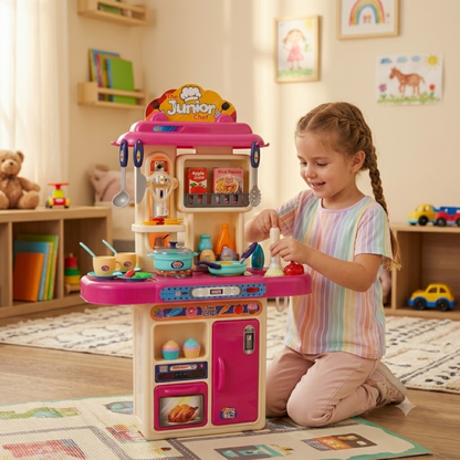 Cocina Infantil Junior Chef con Accesorios