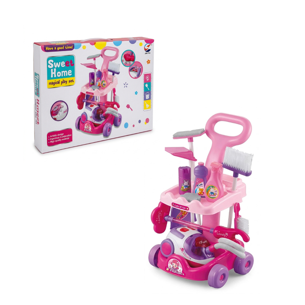 Set de Limpieza Infantil con Carrito