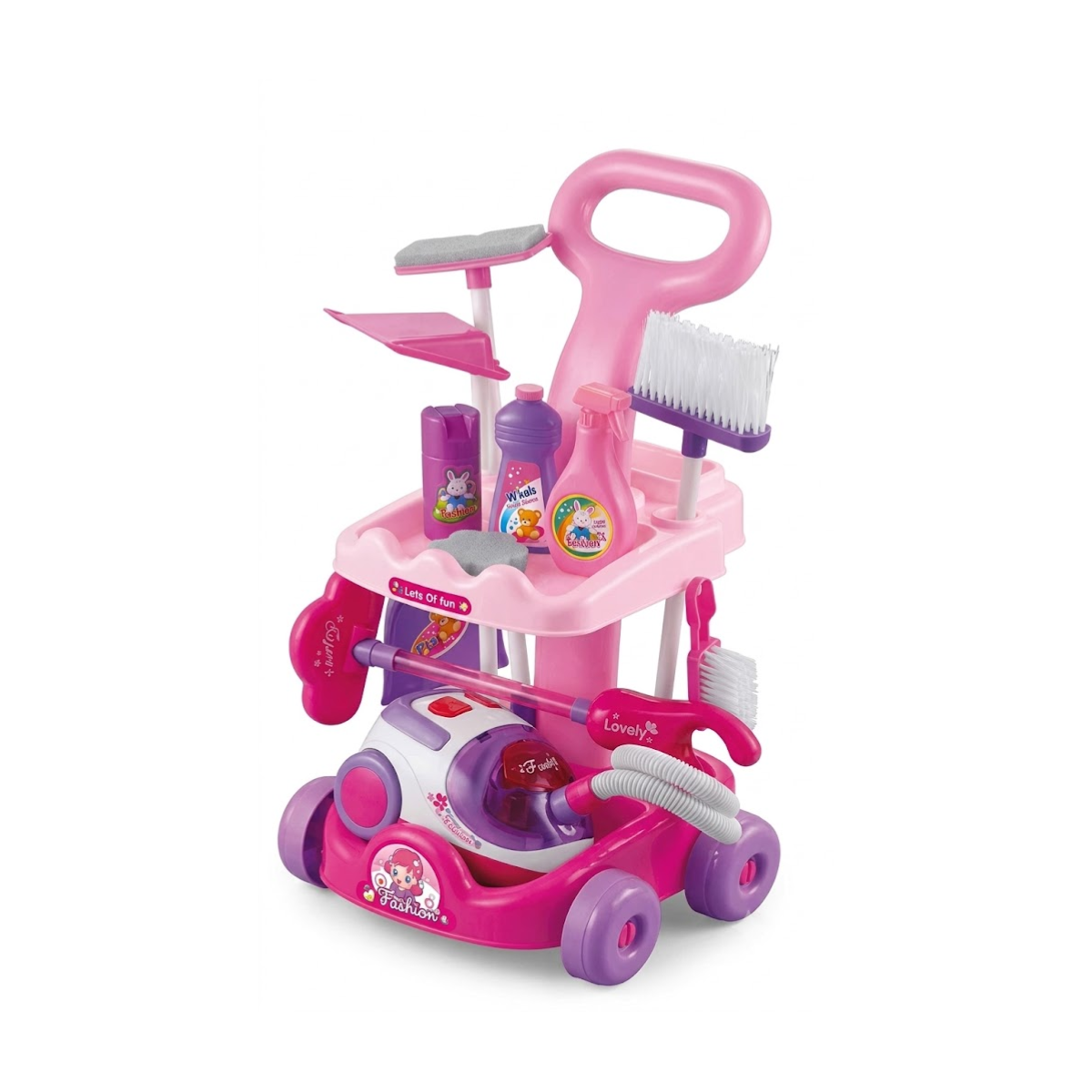 Set de Limpieza Infantil con Carrito
