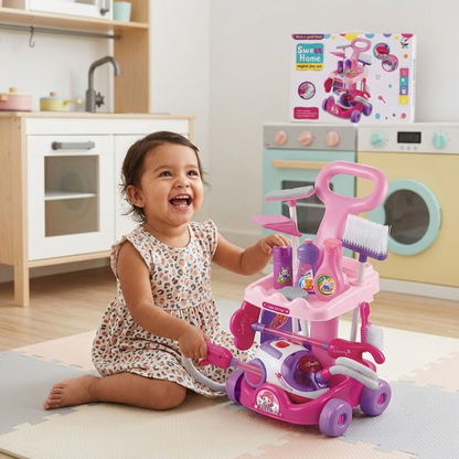 Set de Limpieza Infantil con Carrito
