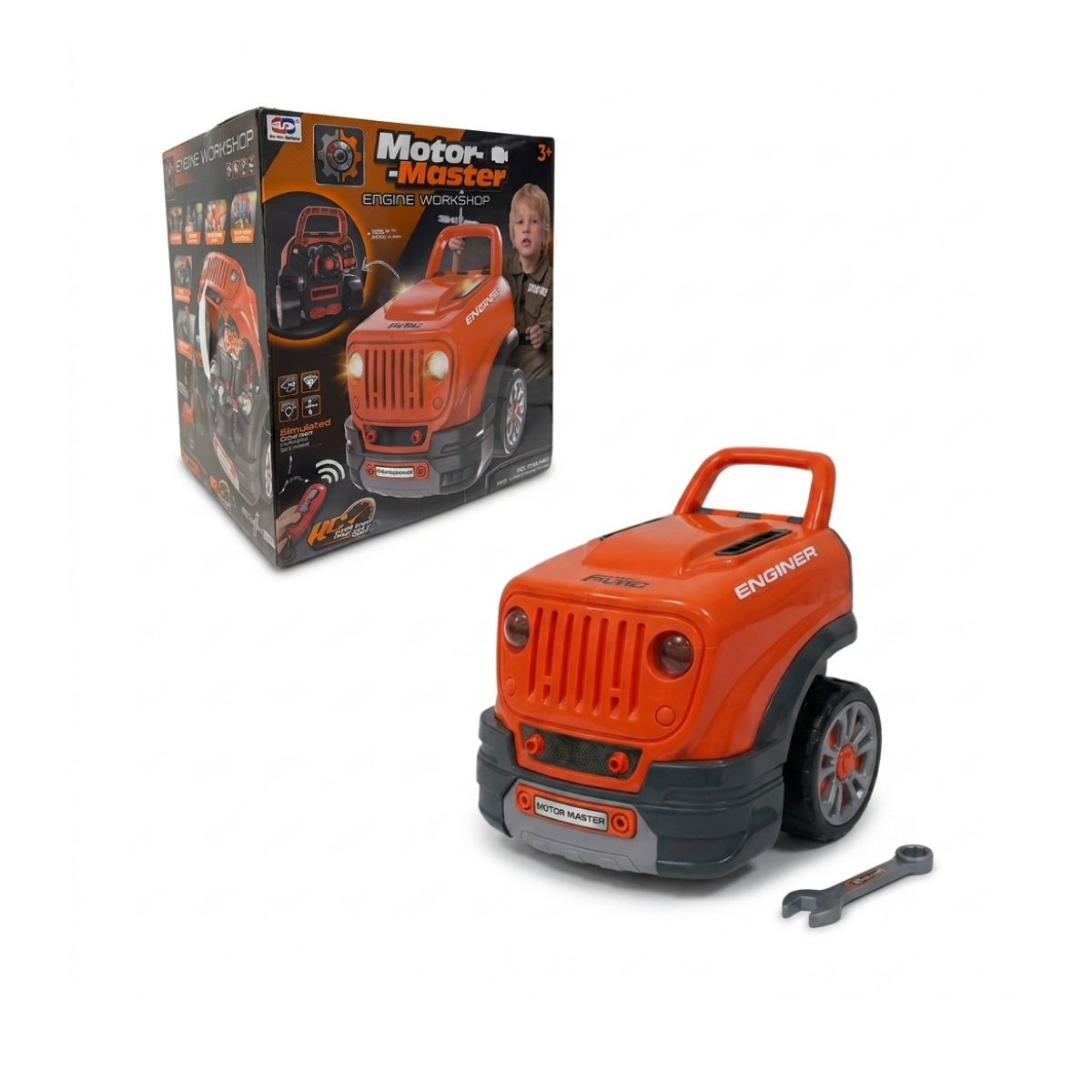 Juego de Mecánico Motor Desarmable 61 Piezas