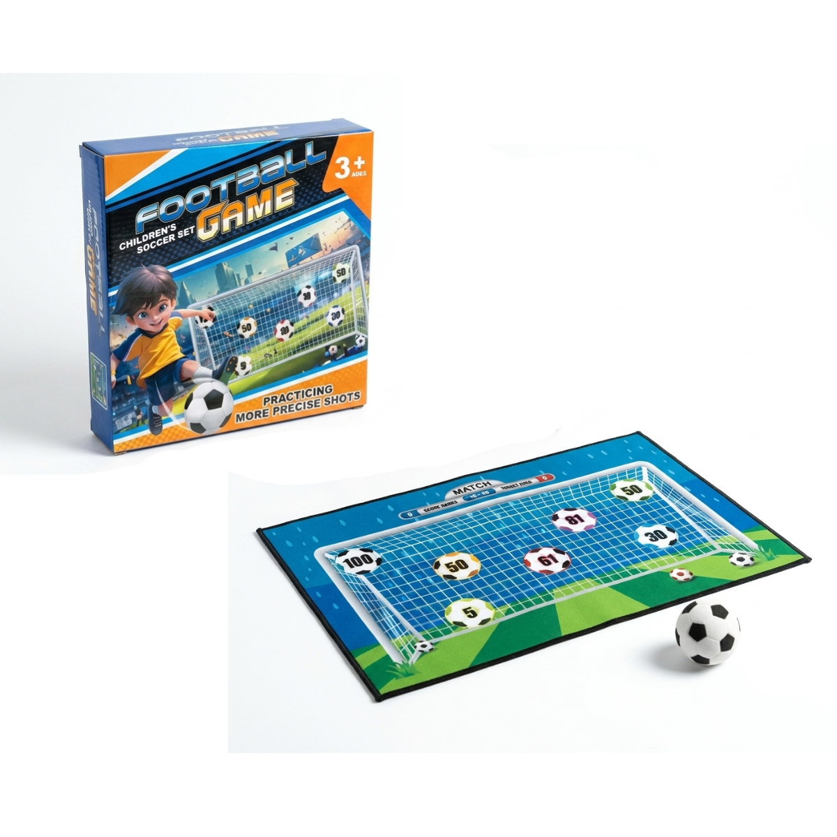 Juego Lona de Fútbol con Pelotas 150 cm