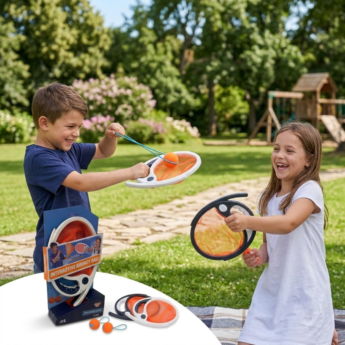 Juego de Atrapar y Rebotar Bouncy Ball